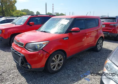 2016 Kia Soul + from USA, damaged, VIN KNDJP3A59G7846849